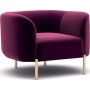 Macaroon lenestol - Fuksia
