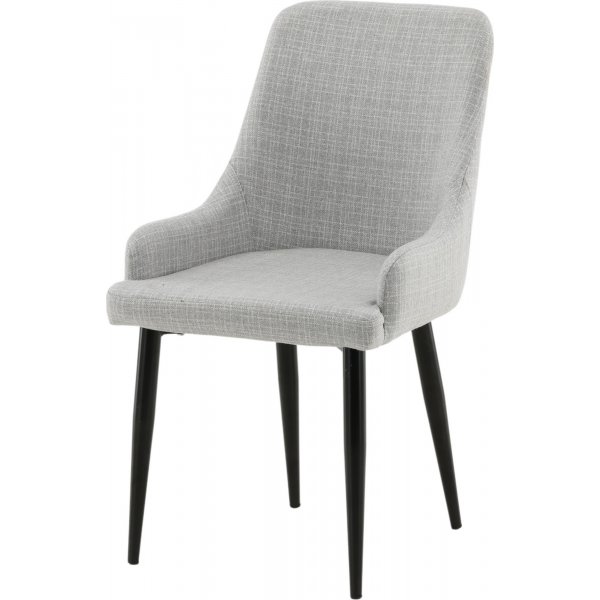 Paradis spisestol - Lysegr/svart