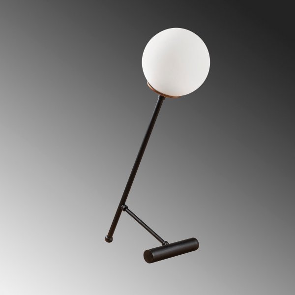 Golf bordlampe, opal - Svart Golf bordlampe, opal - Svart