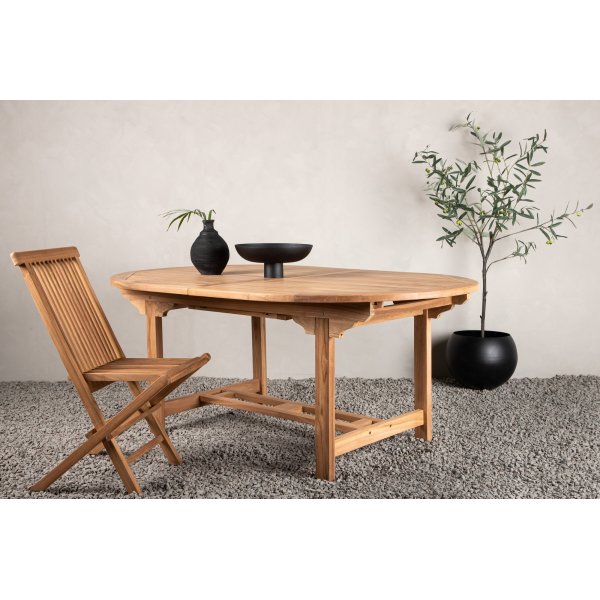 Kenya bord 120 x 180 cm - Teak