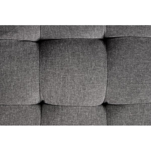 Virginia lenestol med fotskammel - Grå Virginia lenestol med fotskammel - Grå