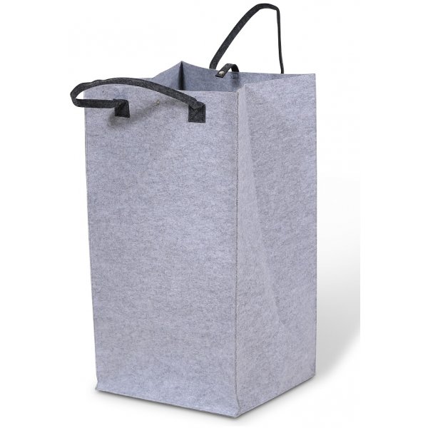 Vaskekurv Deluxe høyde 75 cm - Lysegrå Vaskekurv Deluxe høyde 75 cm - Lysegrå