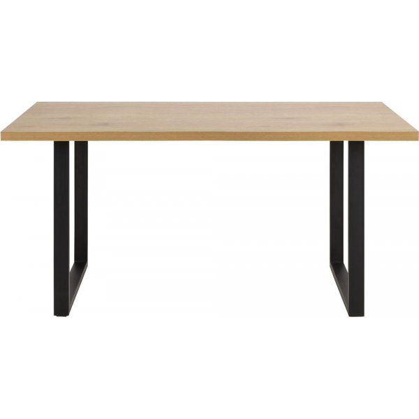 Wales spisebord - Eik/svart