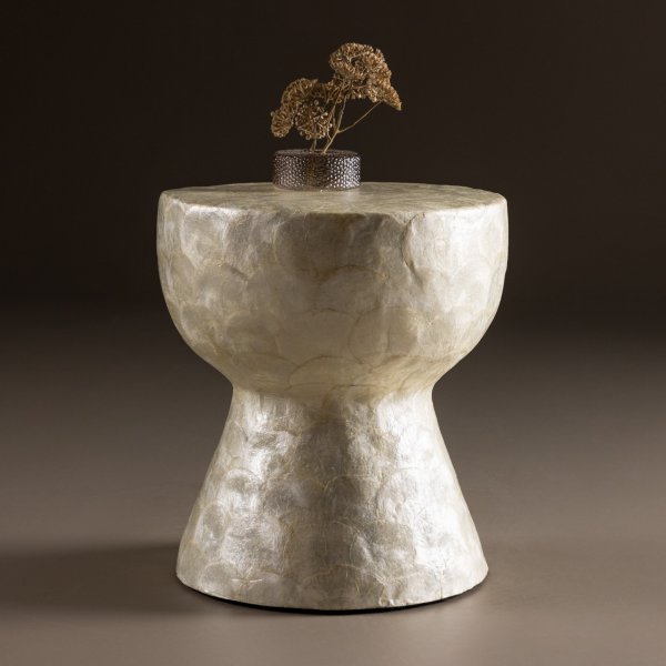 Sandön salongbord Ø40 cm - Lys grå Sandön salongbord Ø40 cm - Lys grå