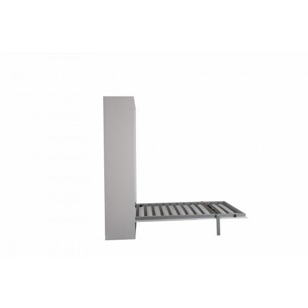 Veggseng 90200 cm vertikal - Hvit - Compact Living