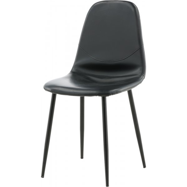Bridge spisestol - Svart PU Bridge spisestol - Svart PU