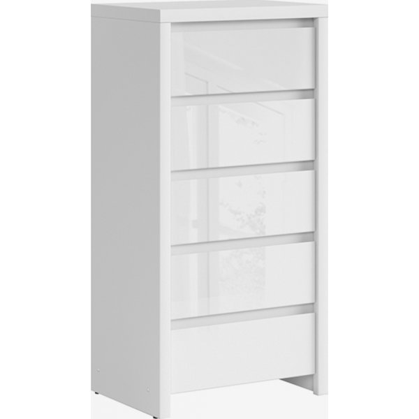 Kaspisk kommode 56 x 112,5 cm - Blank hvit