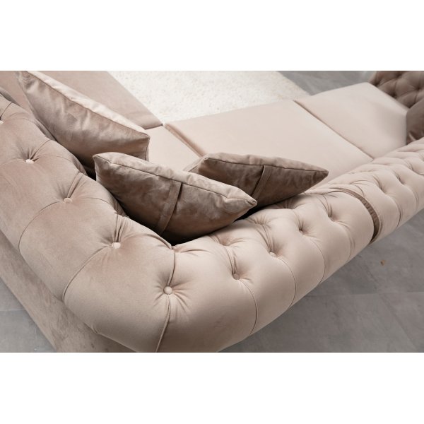 Bogart hjørnesofa – beige Bogart hjørnesofa – beige