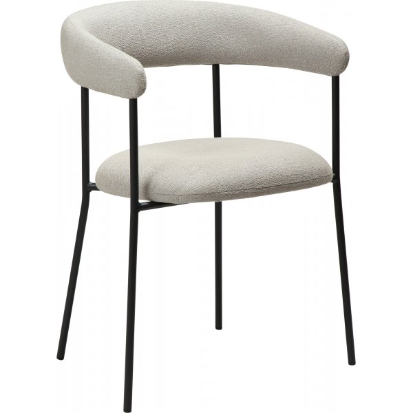 Plenti lenestol - Cashmere boucl/svart