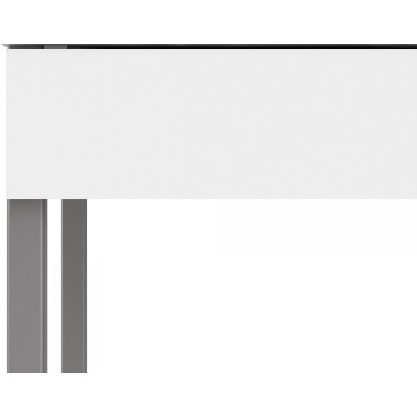 Function Plus skrivebord 125,8 x 51,6 x 76,5 cm - Hvit Function Plus skrivebord 125,8 x 51,6 x 76,5 cm - Hvit