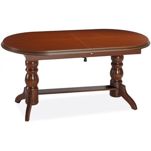 Spisebord Andrea 120-160 cm - Kastanje