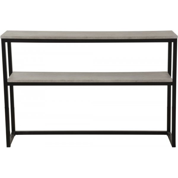 Thorborg konsollbord - Betonglaminat/svart Thorborg konsollbord - Betonglaminat/svart