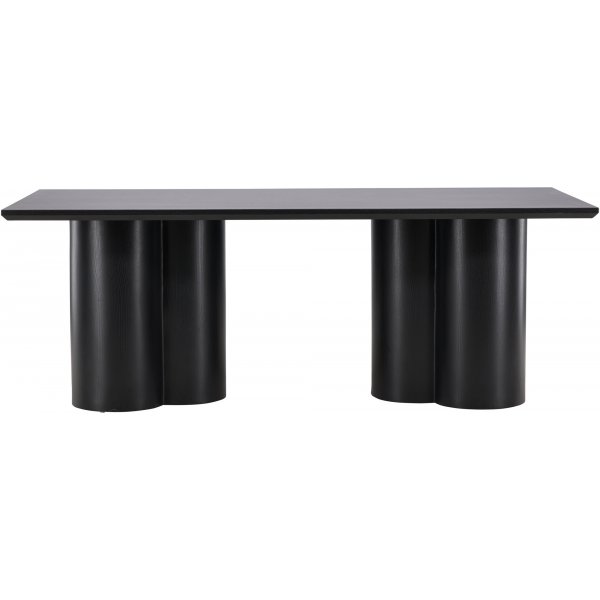 Olivia spisebord 210x100 cm svartbeiset