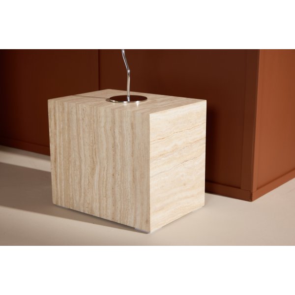 York sidebord 35 x 25 cm - Travertin-look York sidebord 35 x 25 cm - Travertin-look