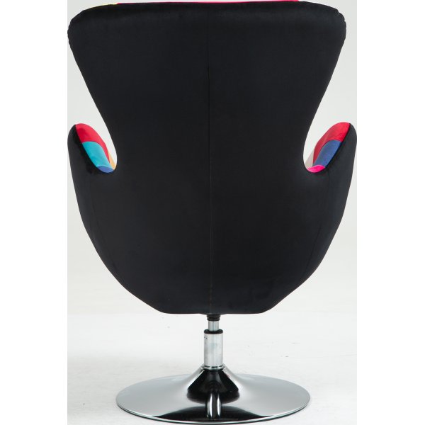 Lucille lenestol - Multi/krom