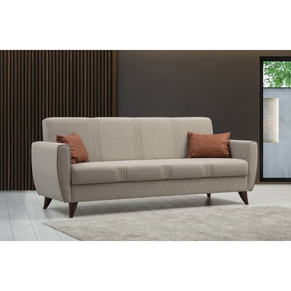Zaden 3-seters sovesofa - Beige Zaden 3-seters sovesofa - Beige