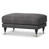 Adena Fotskammel XL - Vintage skinn PU Adena Fotskammel XL - Vintage skinn PU