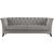 Sofa Chesterfield 3-seter gr - Henry