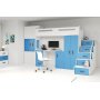 Max loftseng med skrivebord 80 x 200 cm - Alle farger