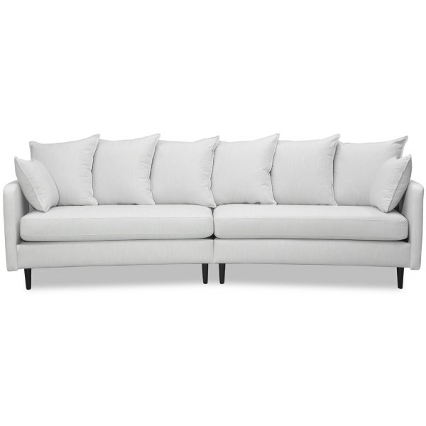 Gotland 4-seter buet sofa 301 cm - Off-white lin