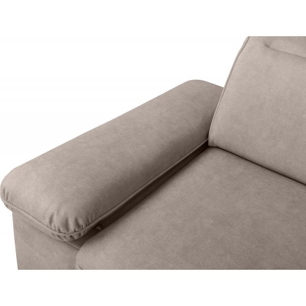 Darby hj�rnesovesofa h�yre - Beige