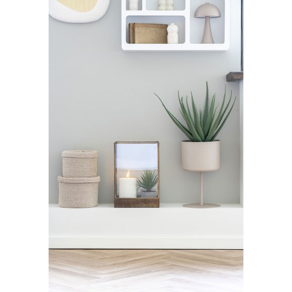 Aloe Vera kunstig plante - H:51 cm - Grnn