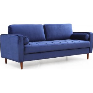 Rome 3-seters sofa - Marinebl