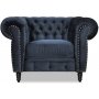 Ashford chesterfield lenestol - Mrkebl flyel