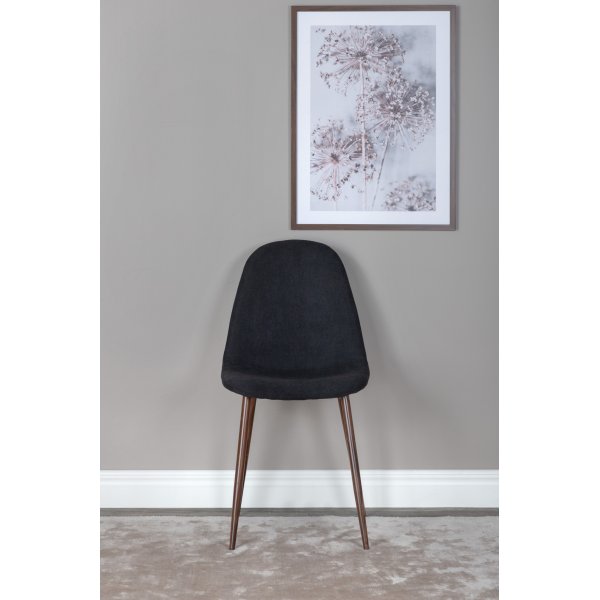 Bridge spisestol - Svart/valnøtt Bridge spisestol - Svart/valnøtt