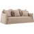 Oskarshamn 3-seters sofa - Beige