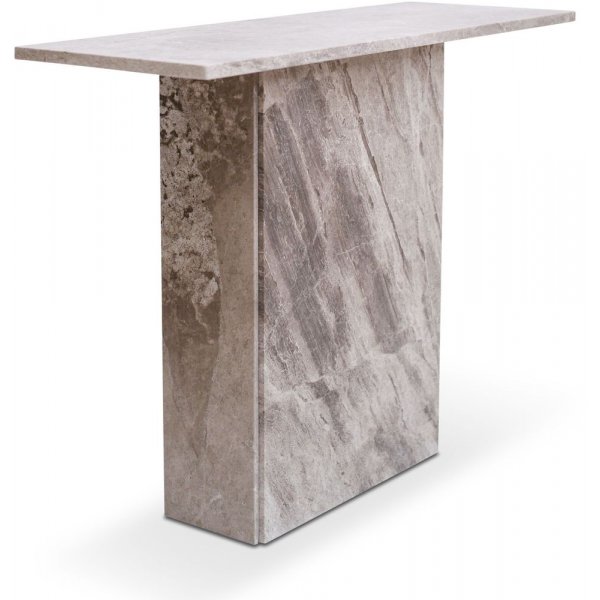 Level konsollbord - Silver Diana marmor