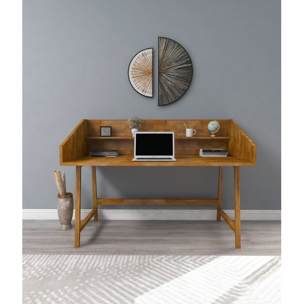 Meja skrivebord - Eik Meja skrivebord - Eik