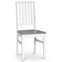 Fr spisegruppe; spisebord, 180x90 cm med 6 Fr spisestoler