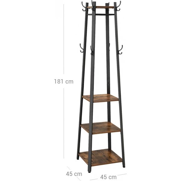 Gilmore kleshenger - Brun/svart Gilmore kleshenger - Brun/svart