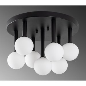 Even taklampe 11750 - Sort/hvit