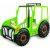 Traktor barneseng - Valgfri farge! + Trafikkmatte