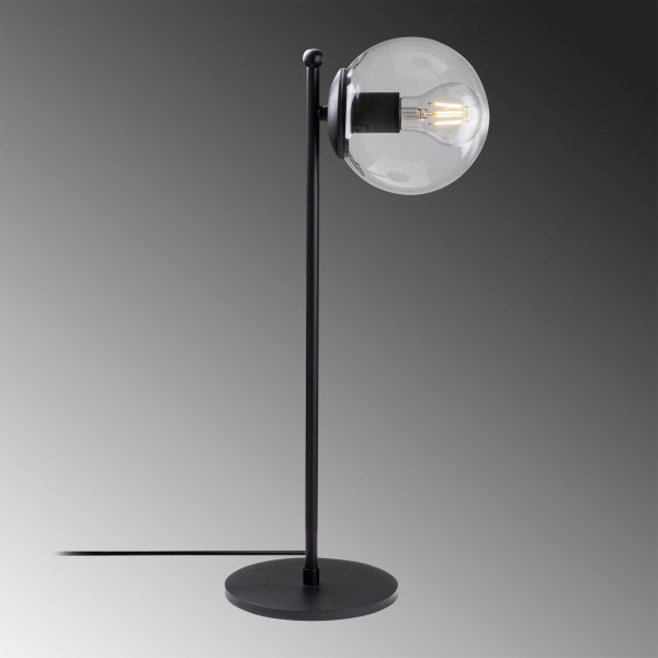 Fas bordlampe klar - Svart Fas bordlampe klar - Svart