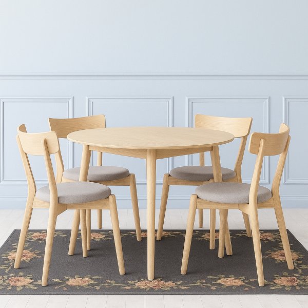 Nelson spisebord, 90 cm - Eik Nelson spisebord, 90 cm - Eik