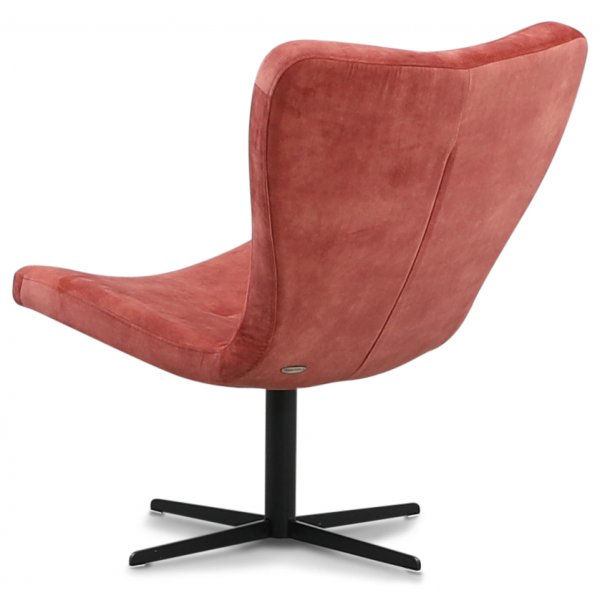 Spekeröd designer lenestol - Korall Velour Spekeröd designer lenestol - Korall Velour