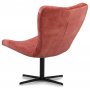 Spekerd designer lenestol - Korall Velour