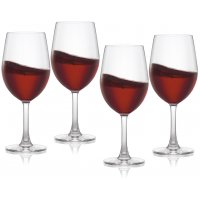 Pure & Simple rødvinsglass i krystall - 4 stk. Pure & Simple rødvinsglass i krystall - 4 stk.