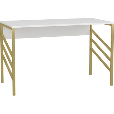 Josephine skrivebord 120 x 60 cm - Gull/hvit