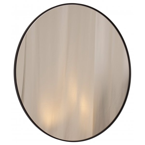 Damien veggspeil diameter 60 cm svart