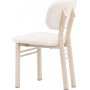 Sia spisestol - Beige/hvit