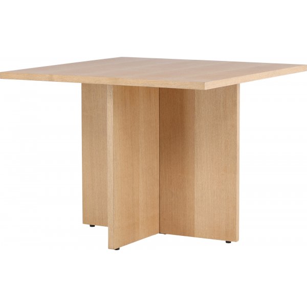Leo spisebord 100 x 100 cm - Natur Leo spisebord 100 x 100 cm - Natur