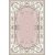 Veluro 1800 teppe - Hvit/rosa