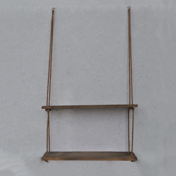 Abstrakt vegghylle 42 - Valnøtt Abstrakt vegghylle 42 - Valnøtt