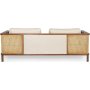 Peanut 4-seters sofa - Krem