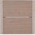 Urbanite kafgruppe med bord 50 x 50 cm og 2 st stable spisestoler - Beige