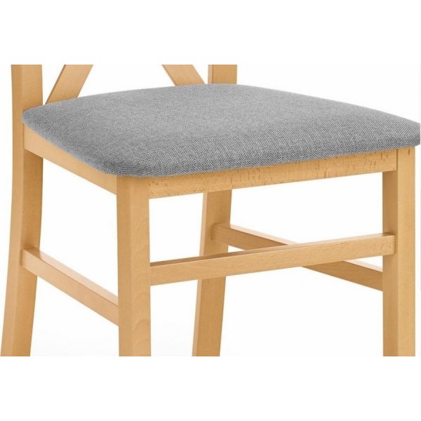 Stol Marstrand - Grå & Eik Stol Marstrand - Grå & Eik